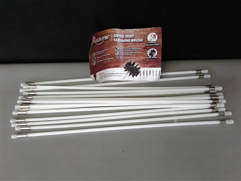 Dryer Vent Cleaning Kit- *POLES ONLY*