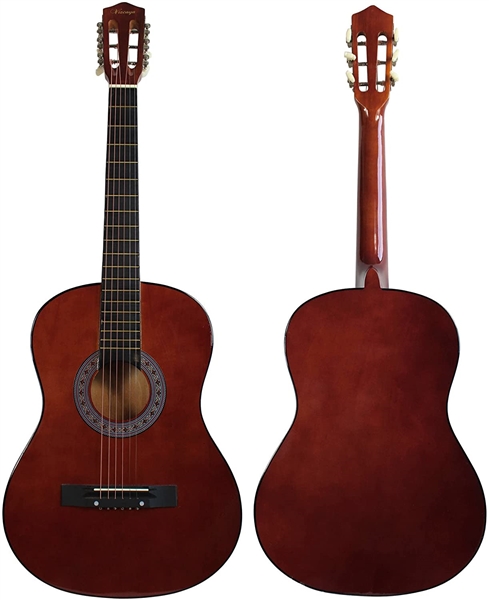  YMC 38 Coffee Beginner Acoustic Guitar Starter Package
