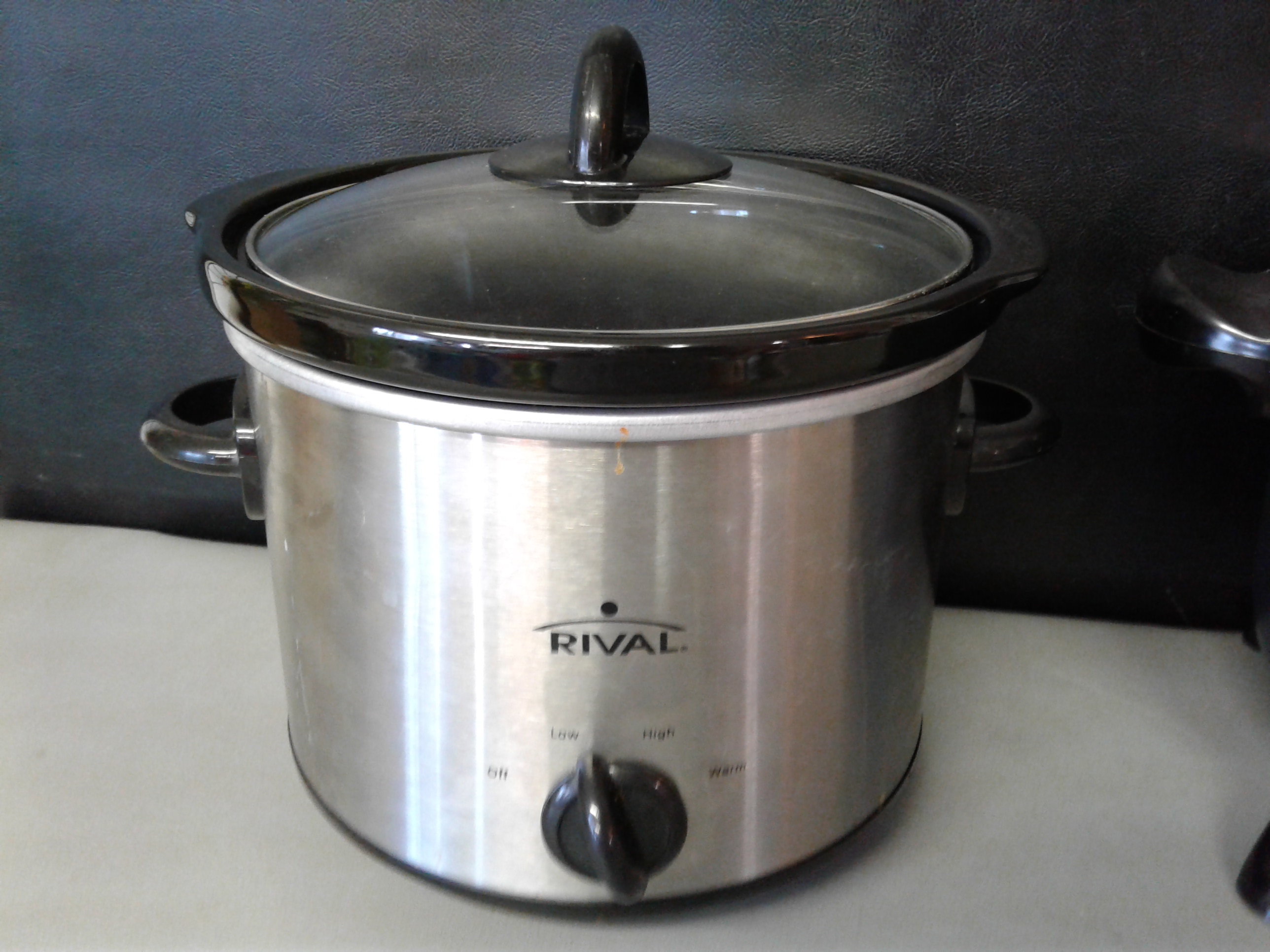 Lot Detail Rival Crock Pot and Presto Deep Fryer