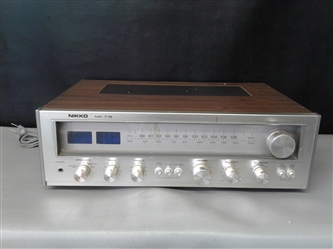 Vintage Nikko Am/fm Stereo Receiver Model Nr-715