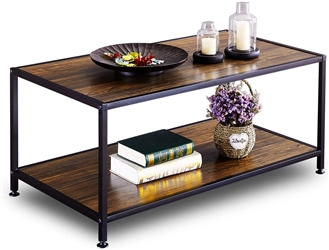  GreenForest Coffee Table Industrial Style