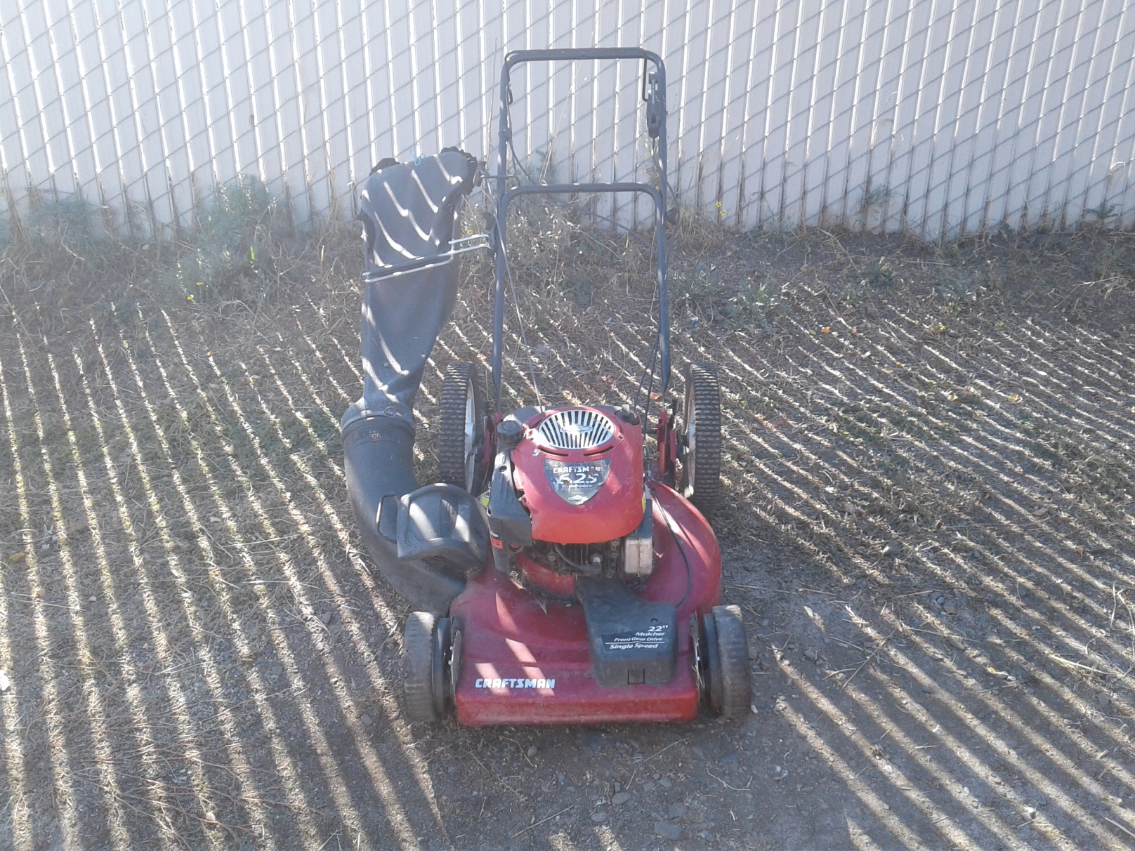 Lot Detail Craftsman 6.25 Horsepower Push Mower