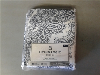 Living Logic Energy 95" Black Out Panel Harland Print