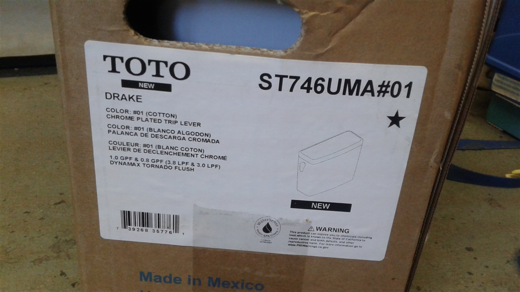 Toto Drake Toilet Tank ST746UMA#01