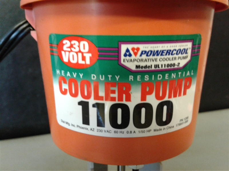 Power Cool Heavy Duty Residential Cooler Pump 11000