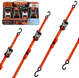 4 Pack 14 Ft SmartStrap Tie downs