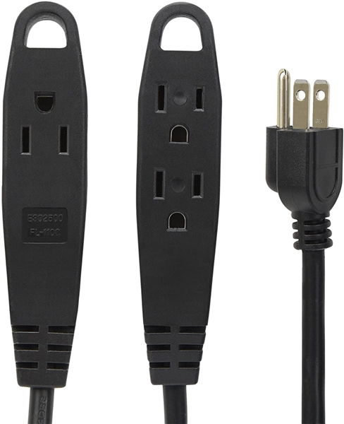 Utilitech 3 Outlet 20 Ft. Indoor Power Cord