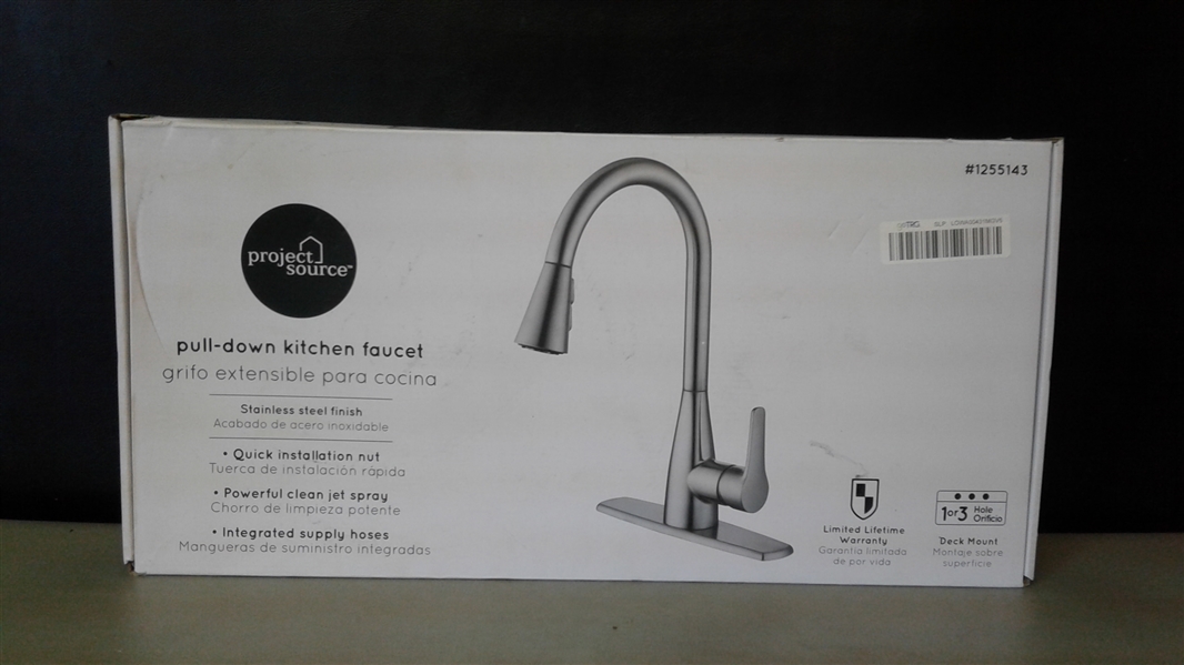 Project Source Pull-Down Kitchen Faucet