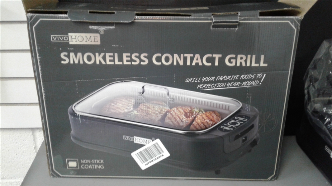 Vivo Home Smokeless Contact Grill 