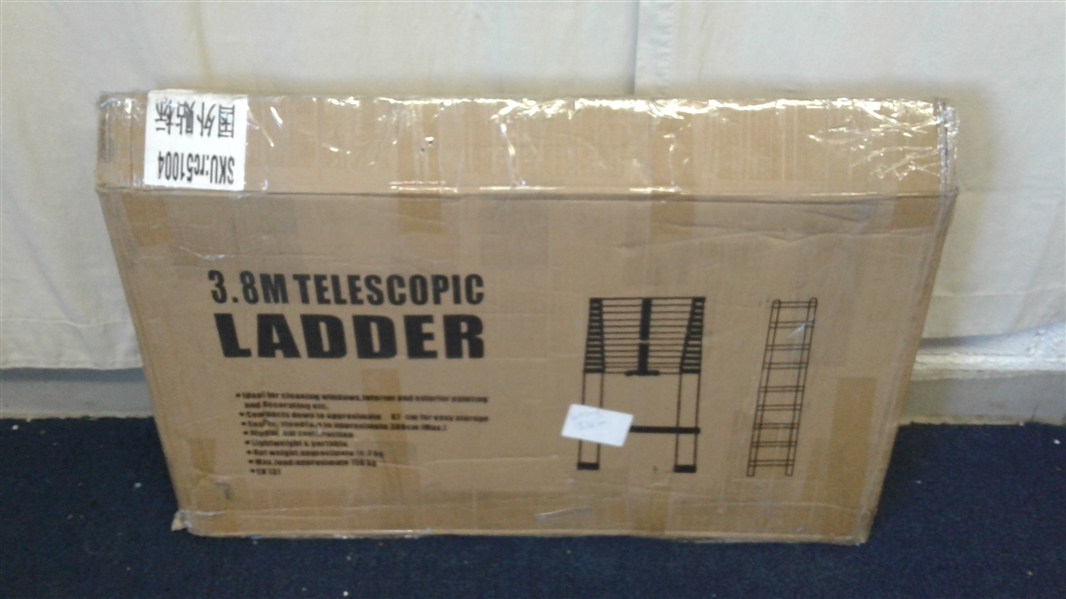 3.8m Telescopic Ladder 