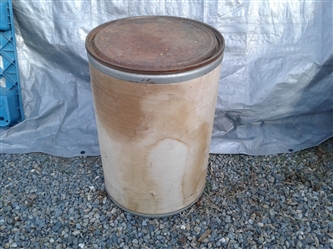 Cardboard Storage Barrel 