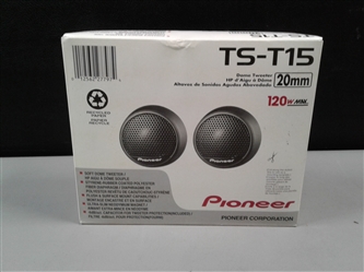 New- Pioneer TS-T15 Dome Tweeter Speakers