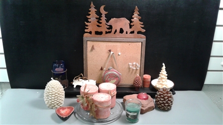 The Great Outdoors- Bulletin Board, Candles, Decor