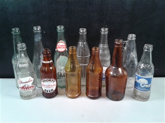Antique/Vintage Local Soda Bottles Sun Crest, Meambers (Yreka, Mt. Shasta & Klamath Falls) & More