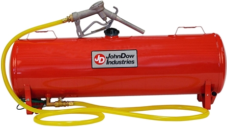 John Dow Industries JDI-FST15 15-Gallon Steel Portable Fuel Station Gas Can Red