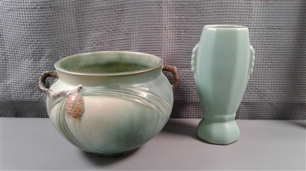 Vintage Bauer & Roseville Pottery