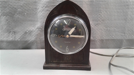 Vintage Gothic Electric Sessions "Celestial" Mantle Clock
