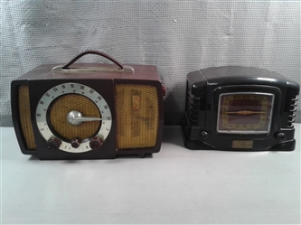 Vintage Zenith Radio & Vintage Crosley Collectors Edition Radio