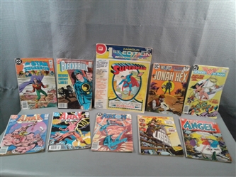 Vintage 1960s, 1970s & 1980s DC Comics- 10 Issues