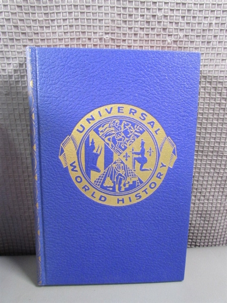 1939 Set Universal World History Books