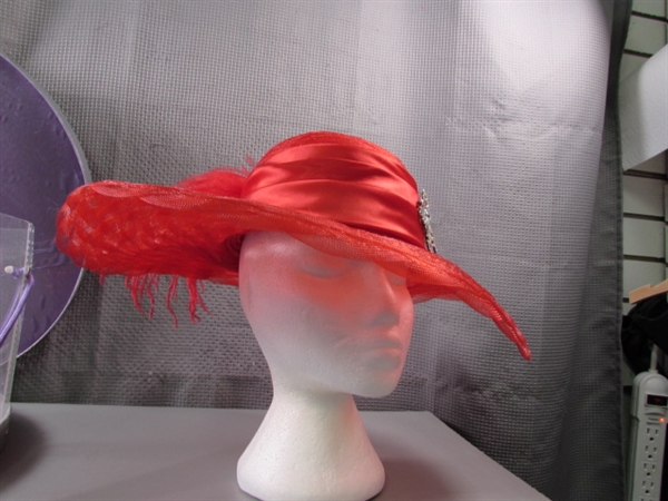 Red Hat Society Hats