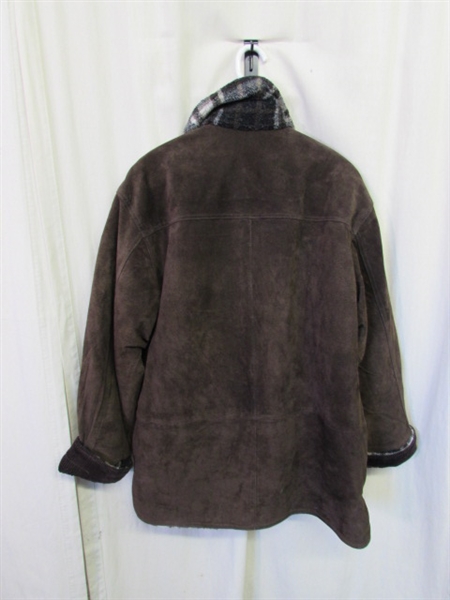 New Without Tags Outer Town Medium Women's Leather Reversible Jacket