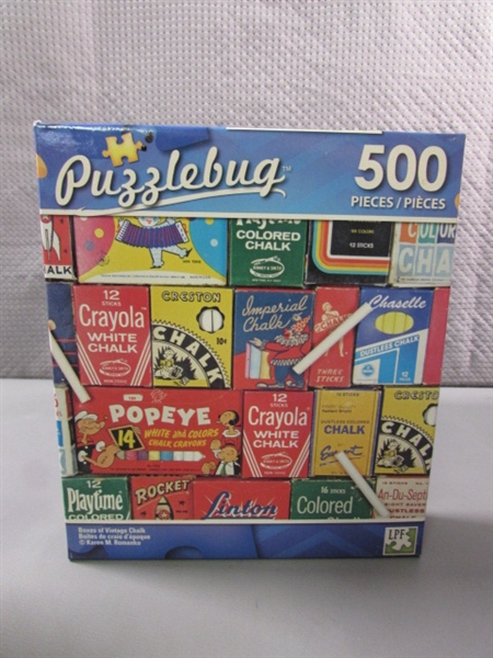 ASSORTED JIGSAW PUZZLES