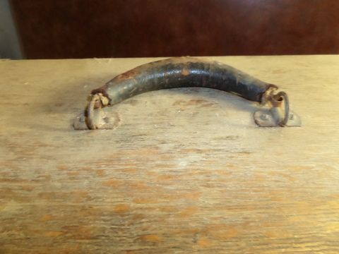 ANTIQUE OAK MULTi DRAWER TOOL BOX WITH TOOLS