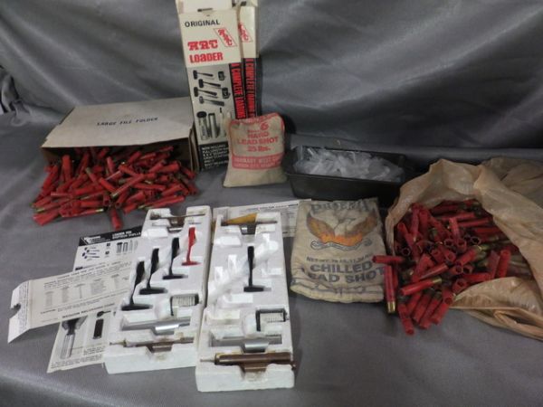 .410 SHOTGUN SHELL RELOADING EQUIPMENT AND CASINGS
