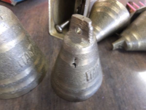 ITALIAN BRASS BELLS PLUS 2 BRASS CHRISTMAS BELLS, AN ANGEL & MORE