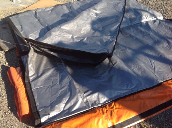 TWO INSULATED LOAD COVERS FOR SEMI TRUCK LOADS OR TO REPURPOSE!