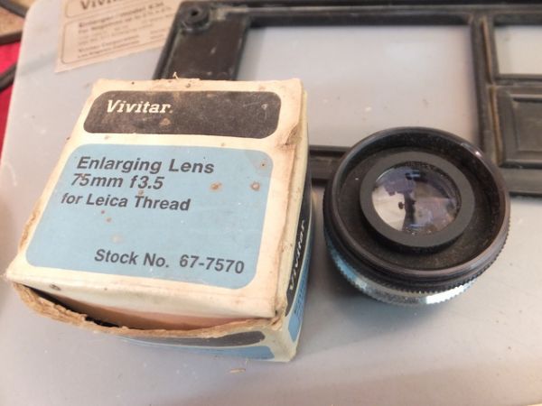 VIVITAR PHOTO ENLARGER & DEVELOPING EQUIPMENT