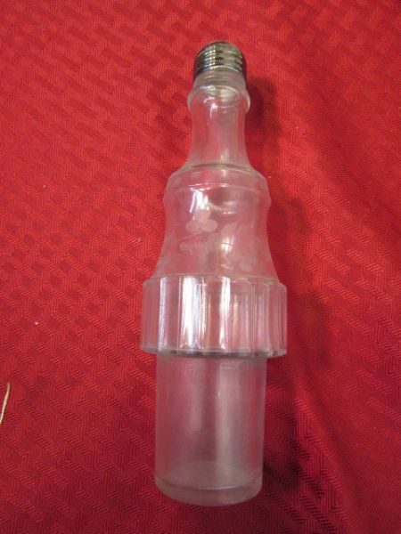 ANTIQUE SILVERPLATE VICTORIAN CASTOR/CRUET SET