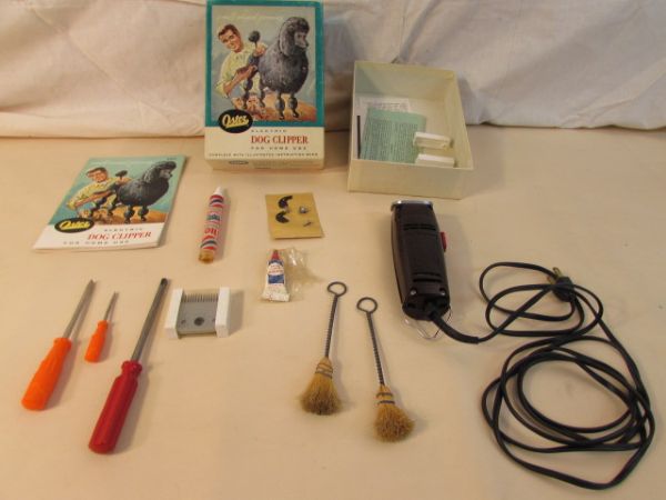 OSTER ELECTRIC DOG CLIPPERS - VINTAGE