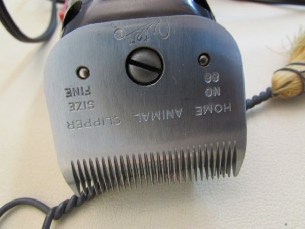 OSTER ELECTRIC DOG CLIPPERS - VINTAGE