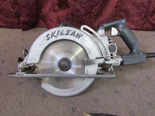 SKILSAW HD77 WORM DRIVE CIRCULAR SAW