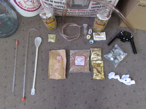 MICRO-BREWERY HOME BREW KIT BY ALEPHENALIA 