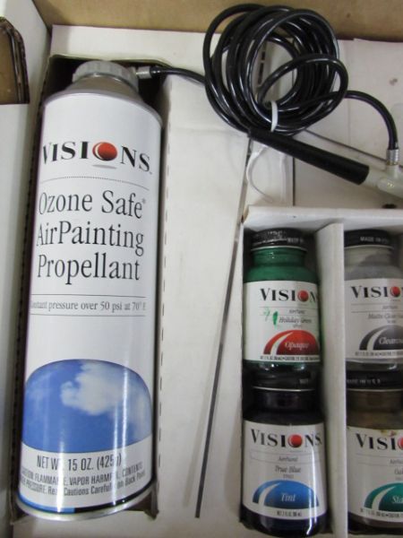 AIRBRUSH KIT WITH  BADGER AIR COMPRESSOR
