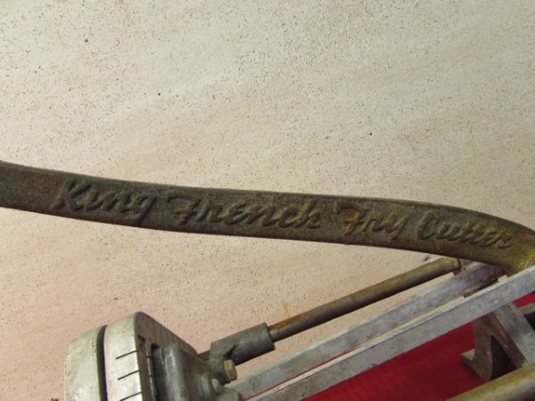 VINTAGE KING FRENCH FRY CUTTER