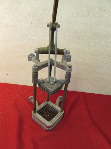 VINTAGE KING FRENCH FRY CUTTER