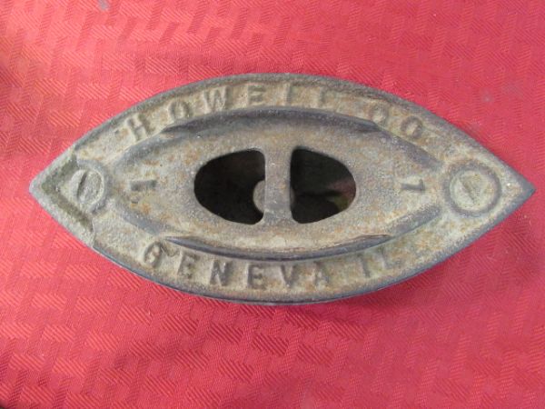 ANTIQUE FLAT IRONS