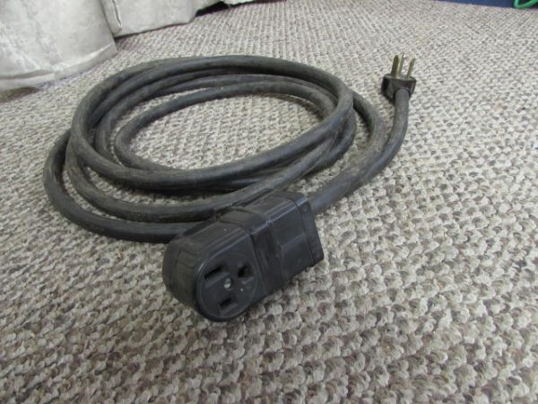 TWO EXTENSION CORDS 