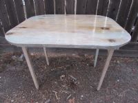 ANTIQUE COTTAGE TABLE WITH A MAKEOVER