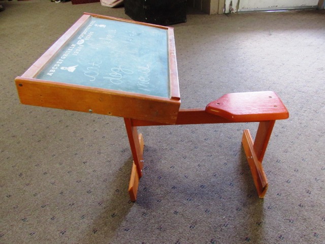 vintage childs desk