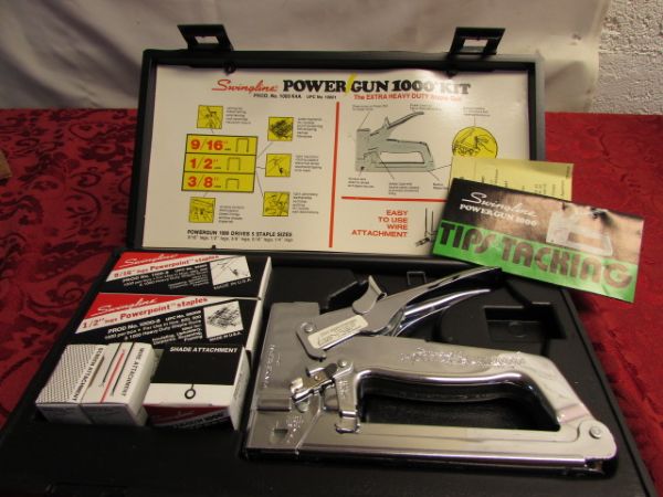 SWINGLINE HEAVY DUTY STAPLE GUN KIT