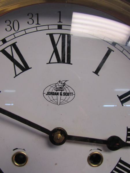 HANDSOME WOOD, WIND UP, PENDULUM WALL CLOCK 