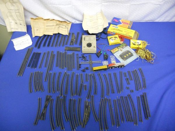 Misc. N gauge Train Track and Engines.