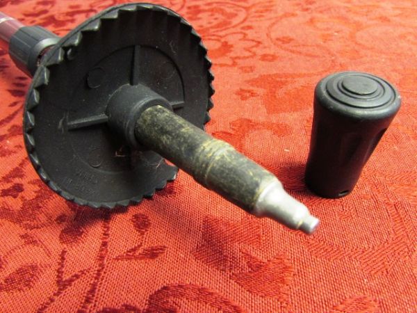 TAKE A HIKE!  SWISS GEAR HIKING STICK WITH COMPASS
