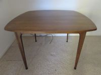 BEAUTIFUL MID CENTURY WOODEN DINING ROOM TABLE 