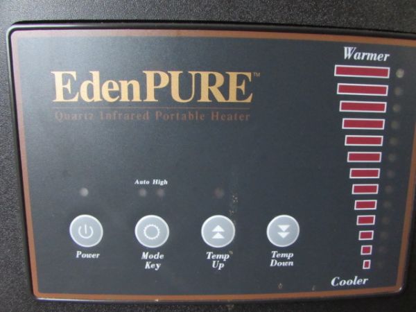 EDEN PURE QUARTS INFRARED ELECTRIC HEATER